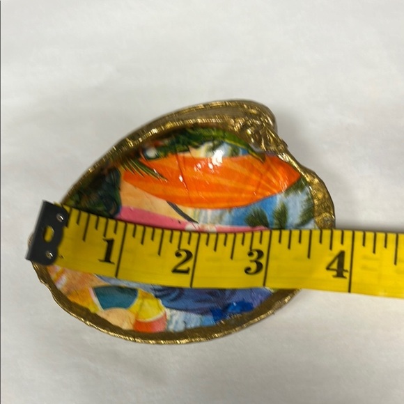 Hand Crafted Surf Boards Trinket Dish Shell - Picture 7 of 11